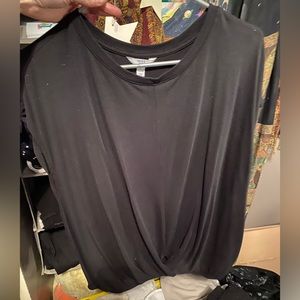 Black tank dress top